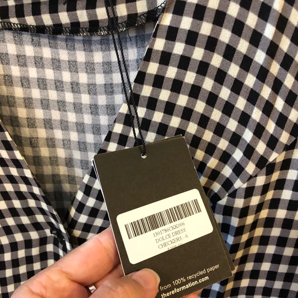 * SOLD * BNWT Reformation Dolce Dress - Picture 6 of 7